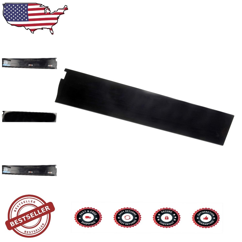 Direct Replacement Door Applique - Gloss Black Trim for Chevrolet/GMC Vehicles