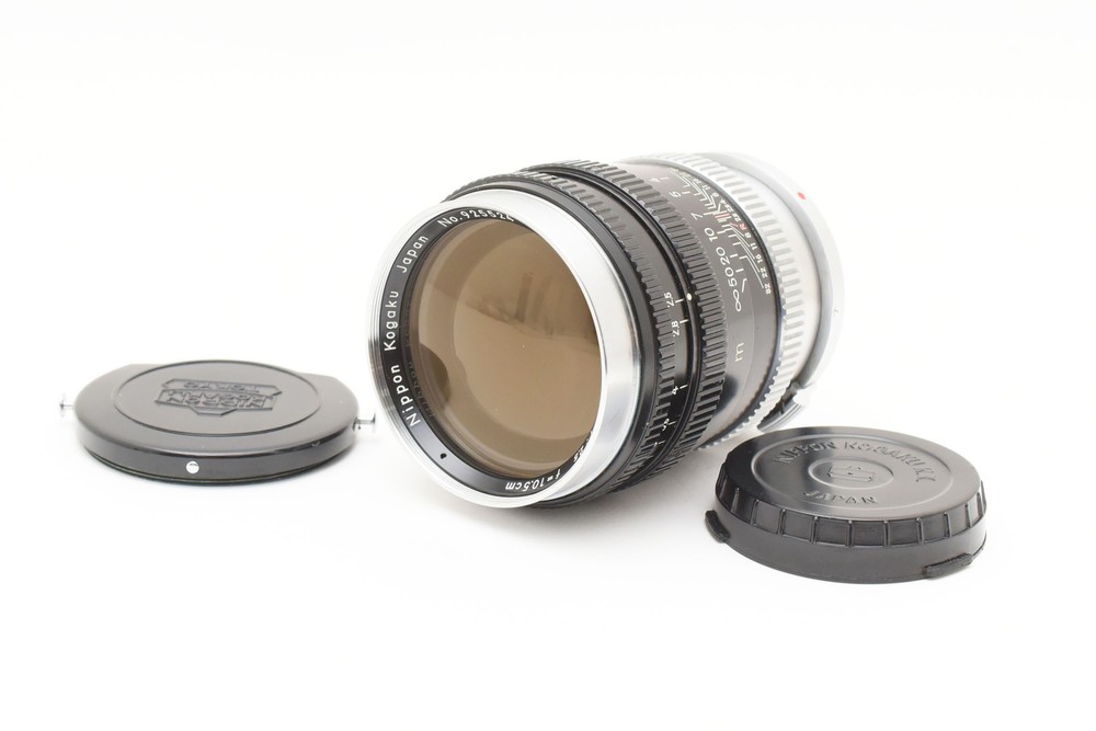 Near Mint Nikon Nikkor-P 105mm f/2.5 S Mount Lens Japan