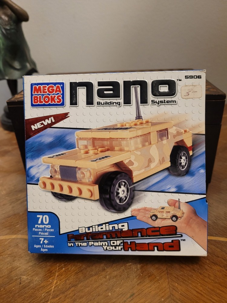 New Mega Bloks Building System Nano  Sand Storm Hummer Humvee