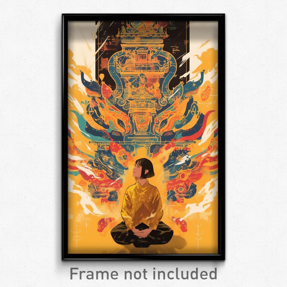 Thai Retro Film Poster - Stimulating Realm Art Print