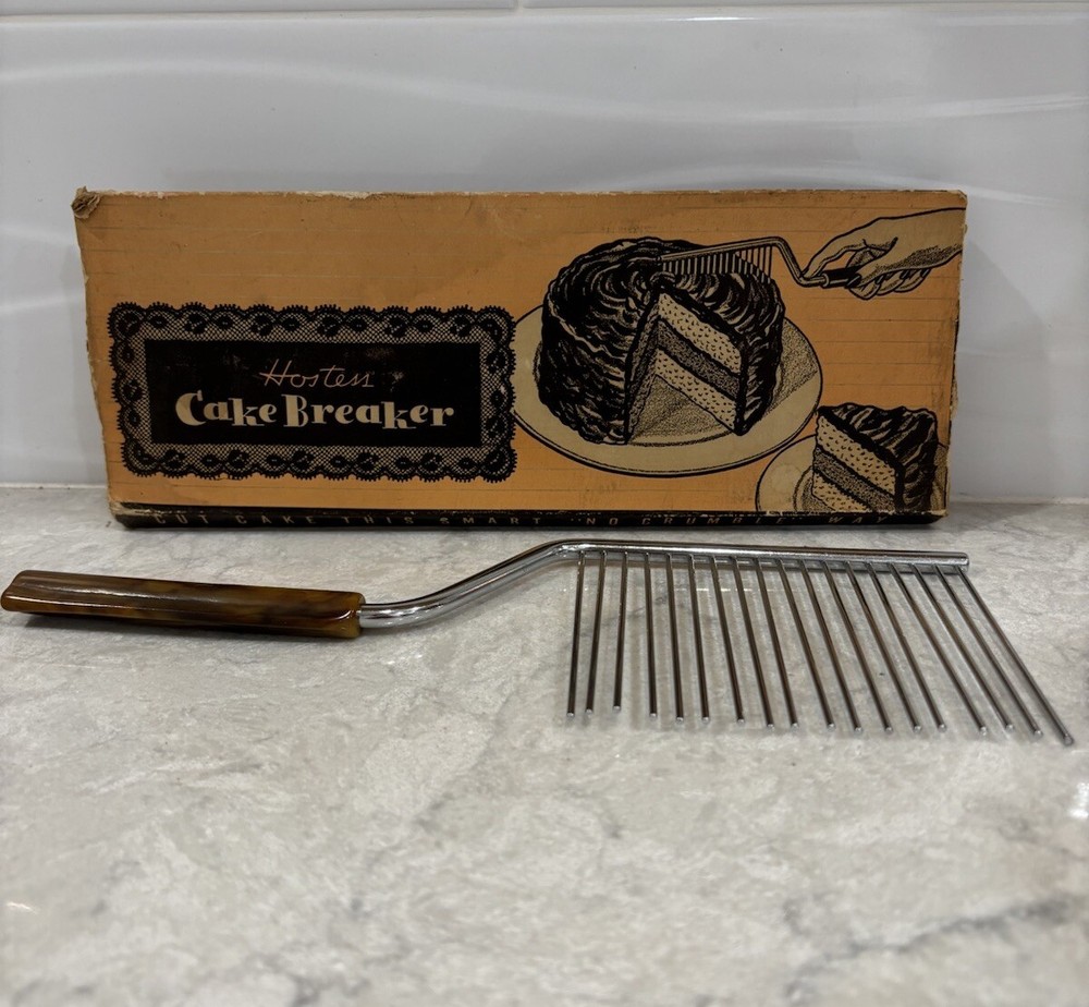 Vintage Bakelite Hostess Cake Breaker Tool by Langer Mfg Co