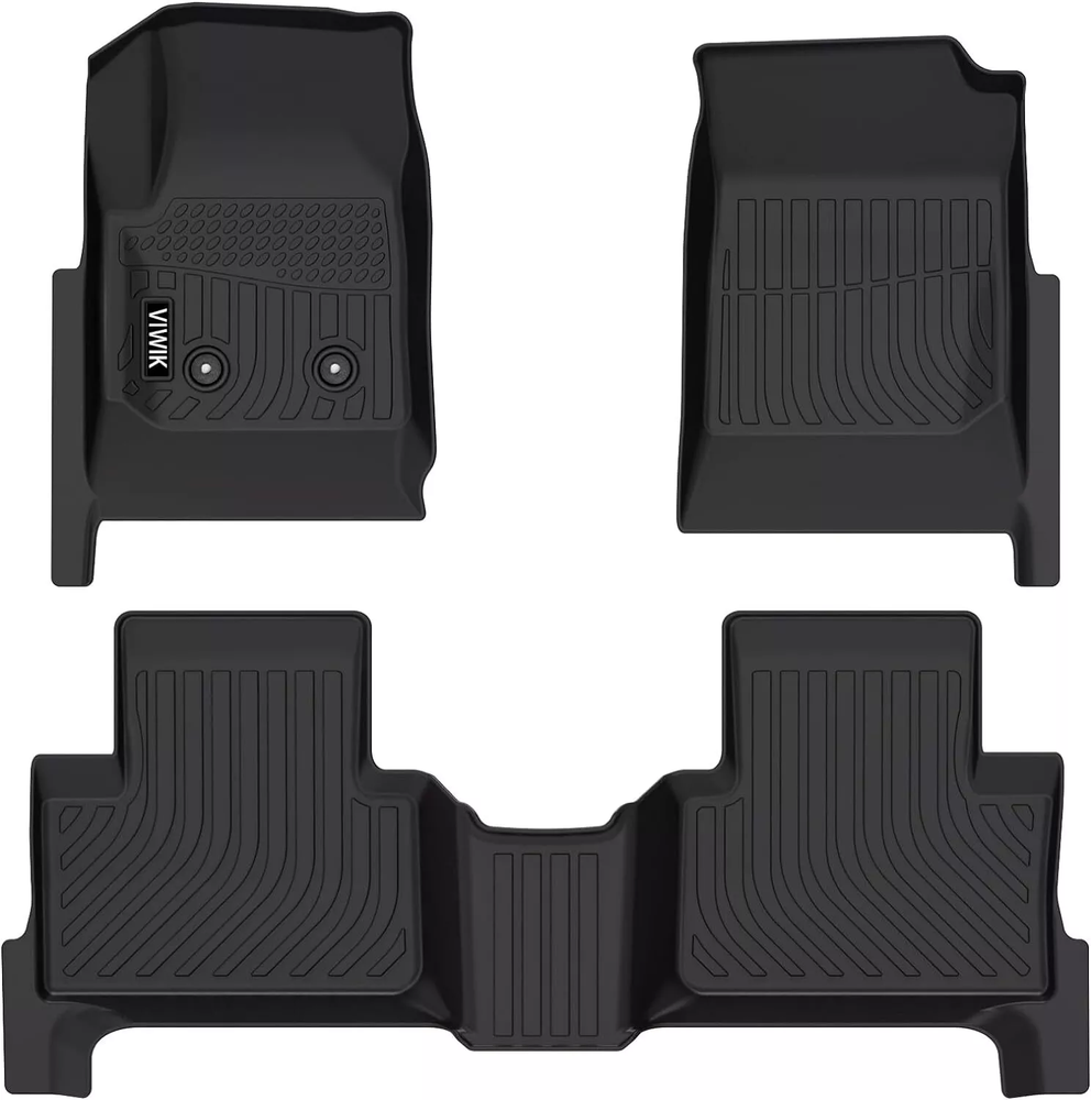 1set TPE Floor Mats Liners for Chevrolet Colorado Crew Cab 2015-2022