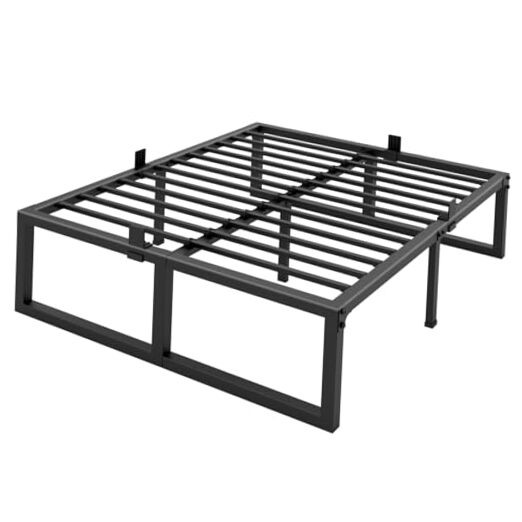 Size Bed Frame, 18 Inch Heavy Duty Support 3500 lbs Metal Full 18 inch