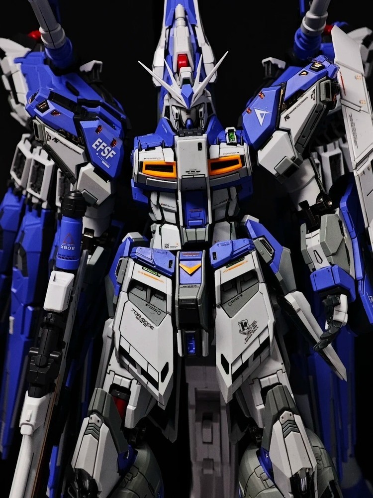 MG RX-93-v2 Hi-Nu Gundam Ver.Ka Action Figure - Multicolor