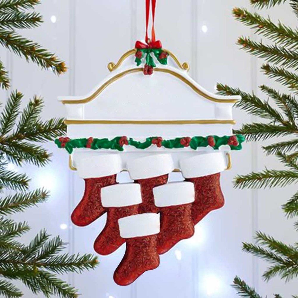 Christmas Socks Santa Snowman Stocking for Fireplace Hanging Xmas Decor US