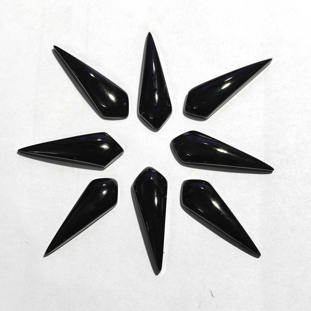 Onyx Astrology Gemstone Cabochon Bracelet Making Kit 10 Pcs Natural Stones Wholesale