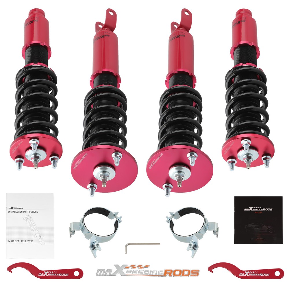 24 Damping Levels Coilover Coilovers For Honda Accord DX/EX/LX CD5 CD7 1990-1997