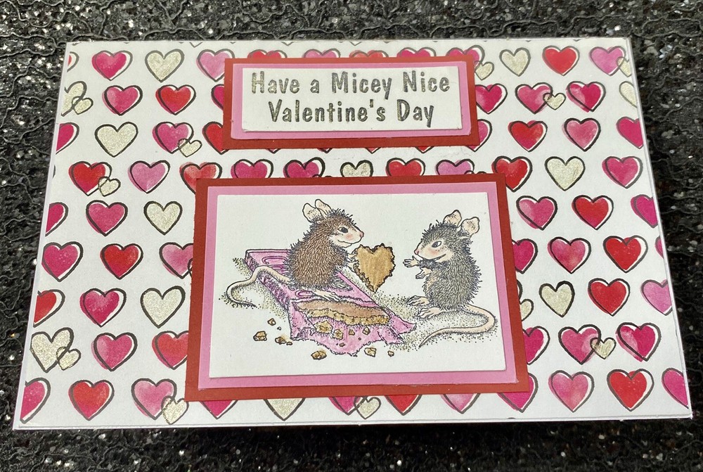 Handmade Happy Valentine’s Day Card