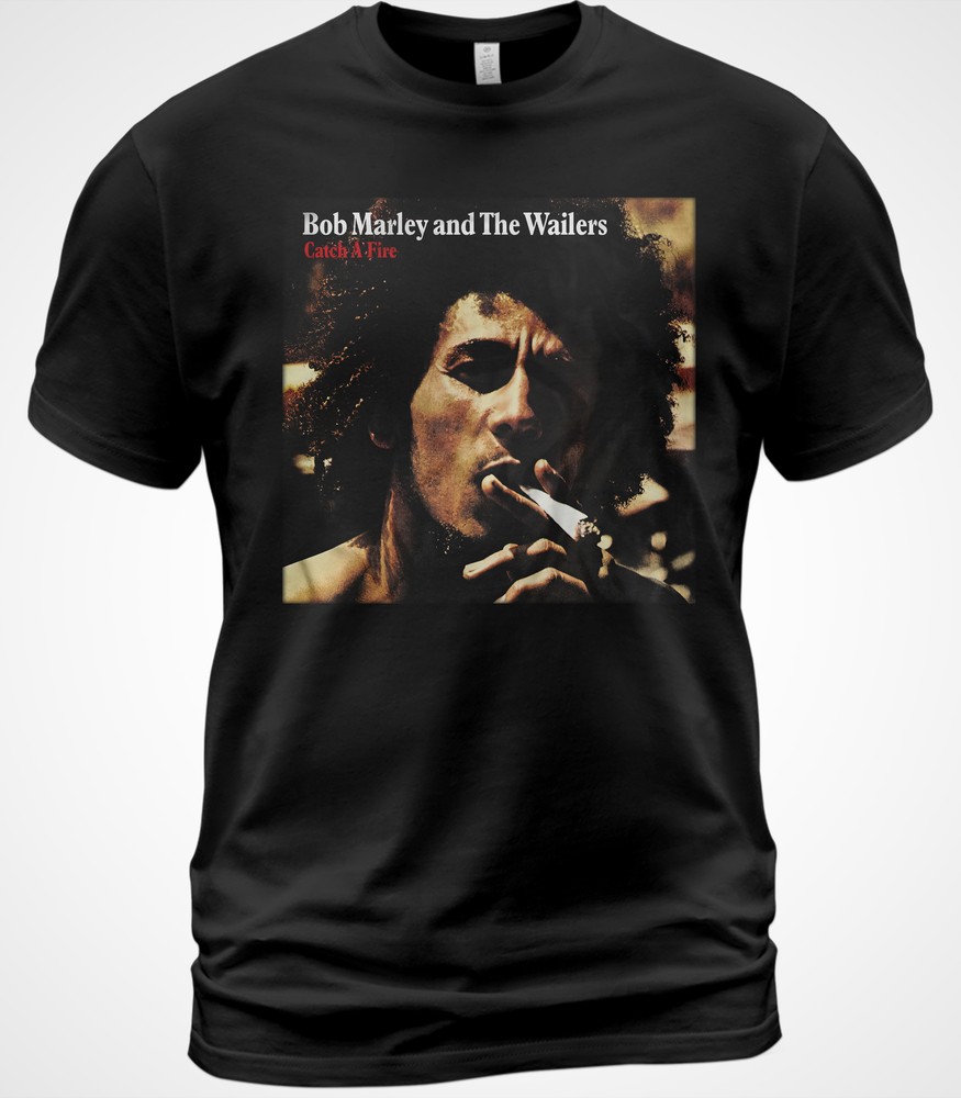 Catch A Fire Classic T-Shirt Bob Marley & the Wailers Exodus Legend Natty Dread