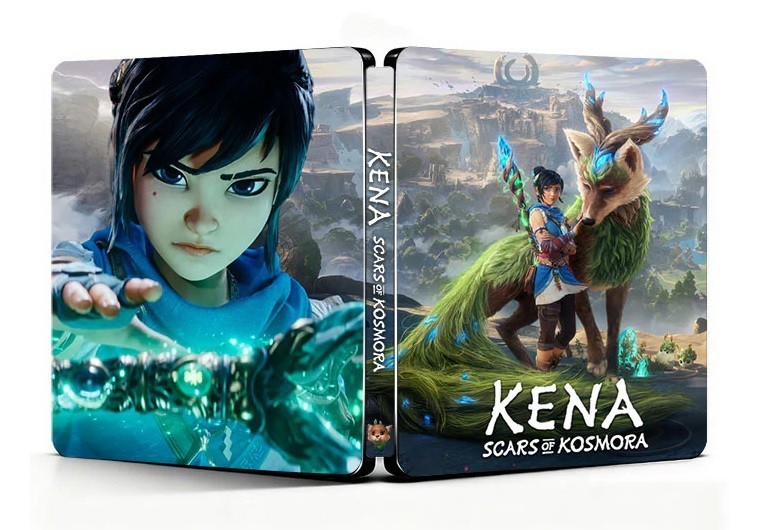 PS5 KENA Scars of Kosmora RARE Exclusive Steelbook Edition (New & Original Packaging)