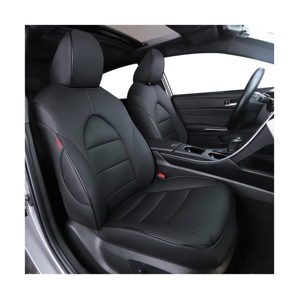 HKZ Custom Fit Leather Seat Covers for Toyota Camry 2012 2013 2014 2015 2016 ...