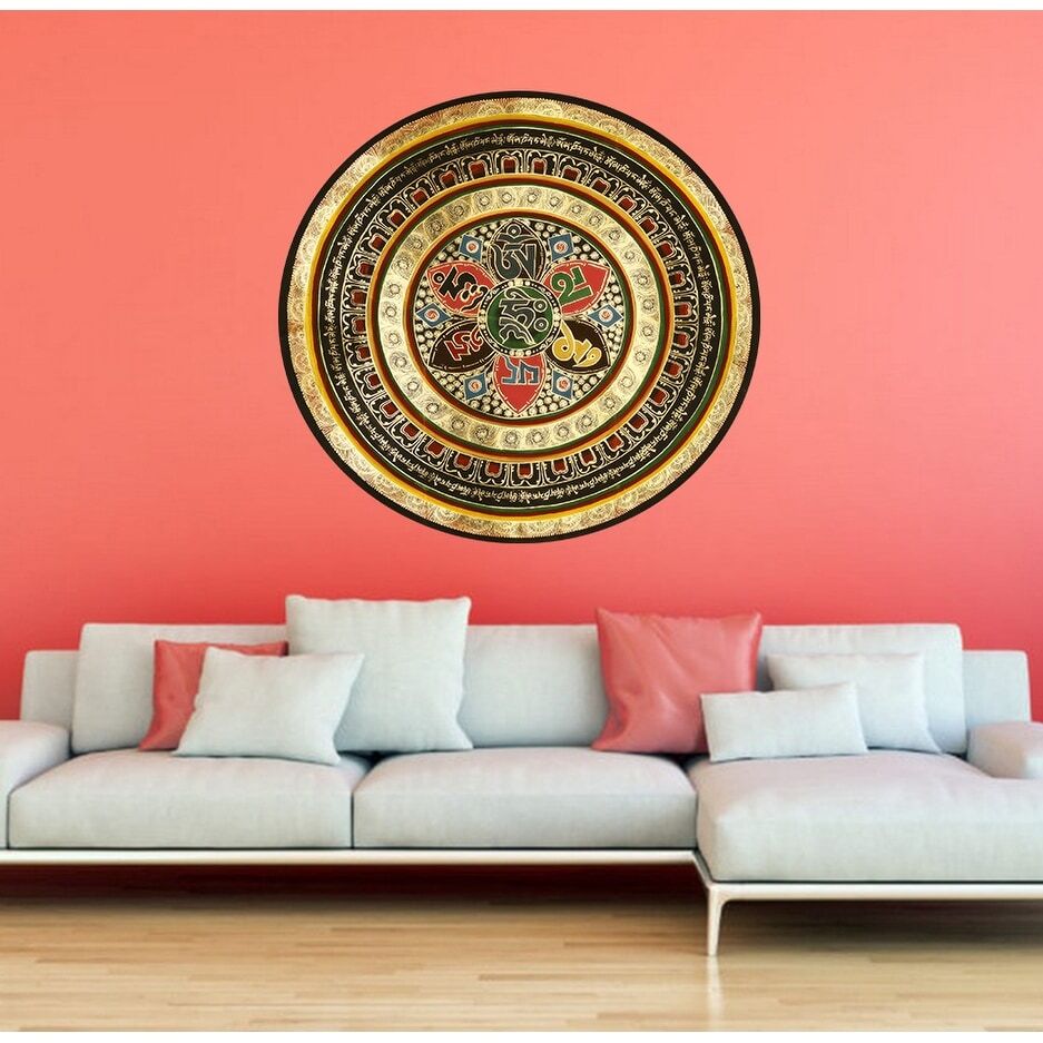 Boho Mandala Sticker, Mandala Decal, Mandala Wall Decor