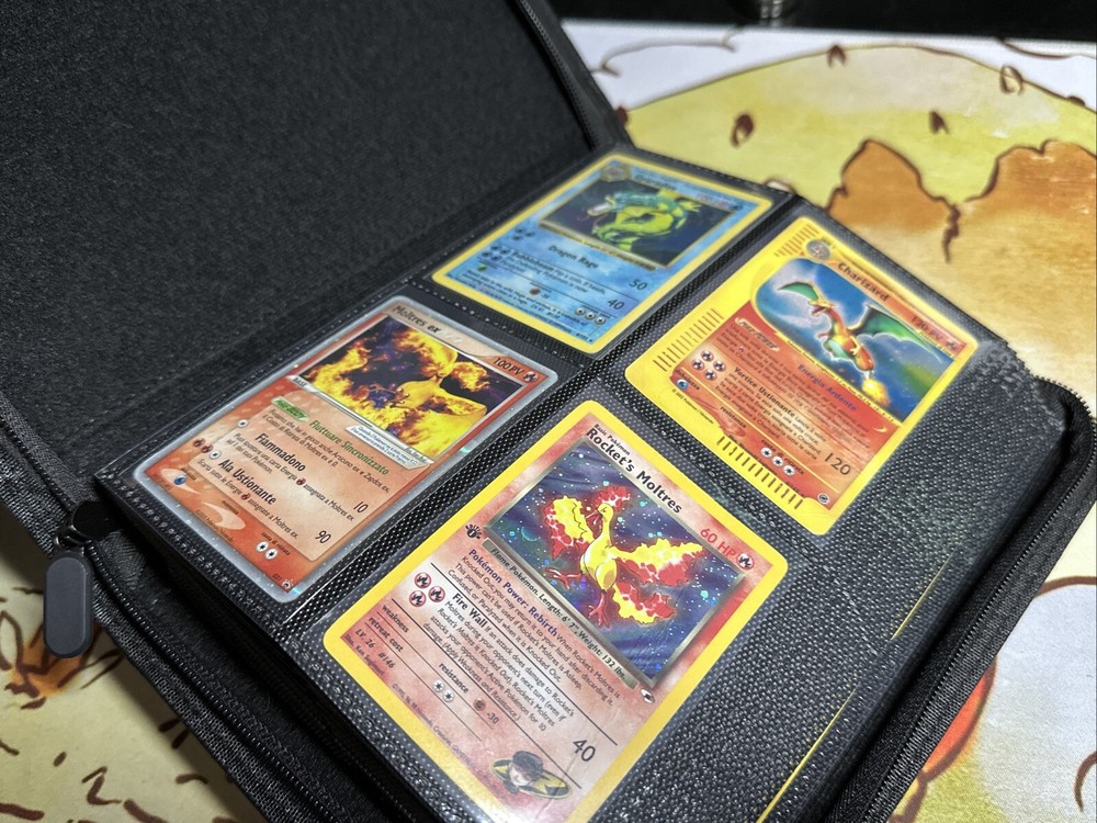 WOTC-EX-LV.X Vintage Pokemon Card Collection Binder Lot Holos Rares