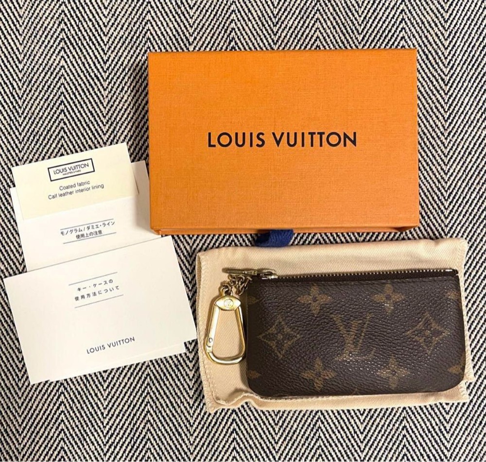 LOUIS VUITTON Key Card Case Pochette Cl
