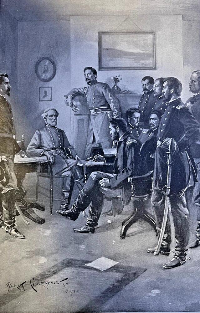General Ulysses S Grant Surrender at Appomatox Civik War Robert E Lee