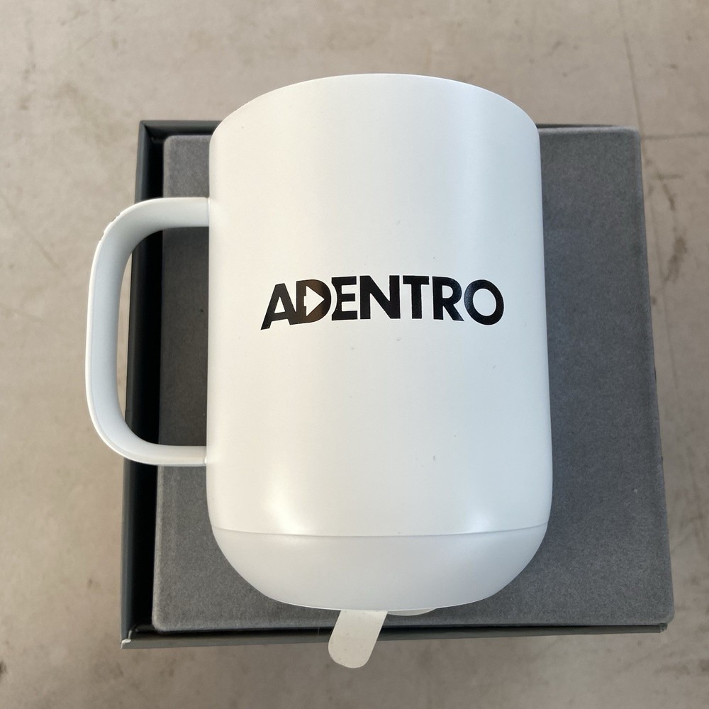 10oz Ember Smart Mug with Temperature Control - White Adentro