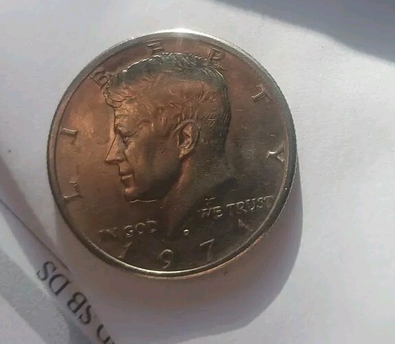 1971 D Liberty Kennedy Half Dollar Rare In Excellent Condition