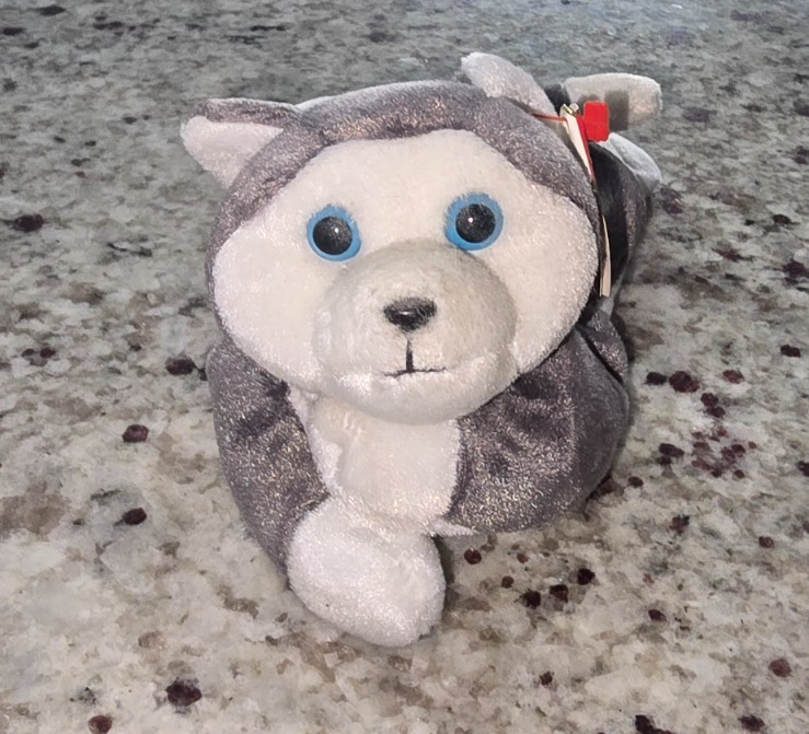 Ty Beanie Baby Nanook With Tags 11-21-1996 P.V.C. Pellets