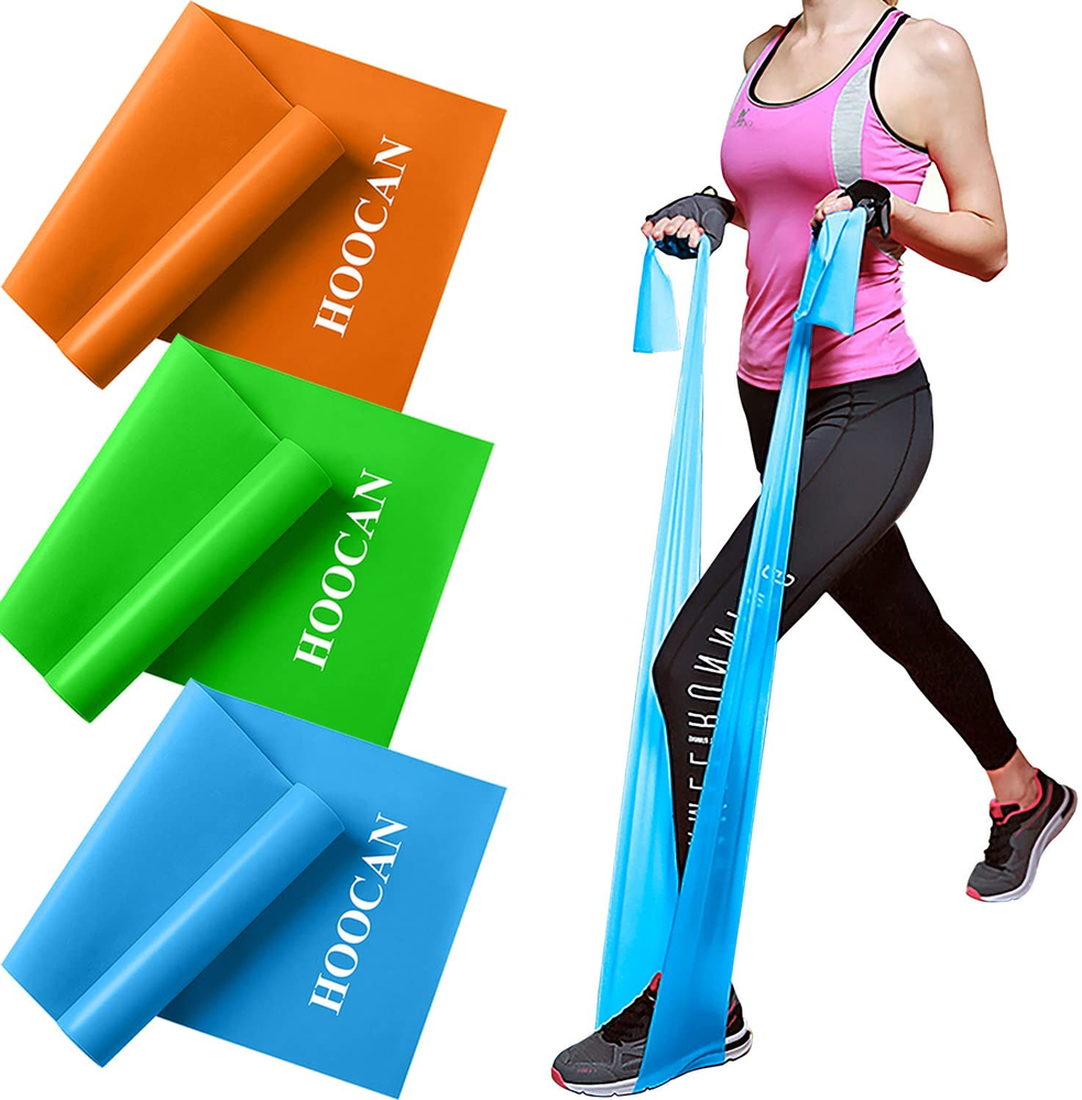 Resistance Bands Elastic Exercise Bands Set for Recovery, Physical Therapy, Yoga
