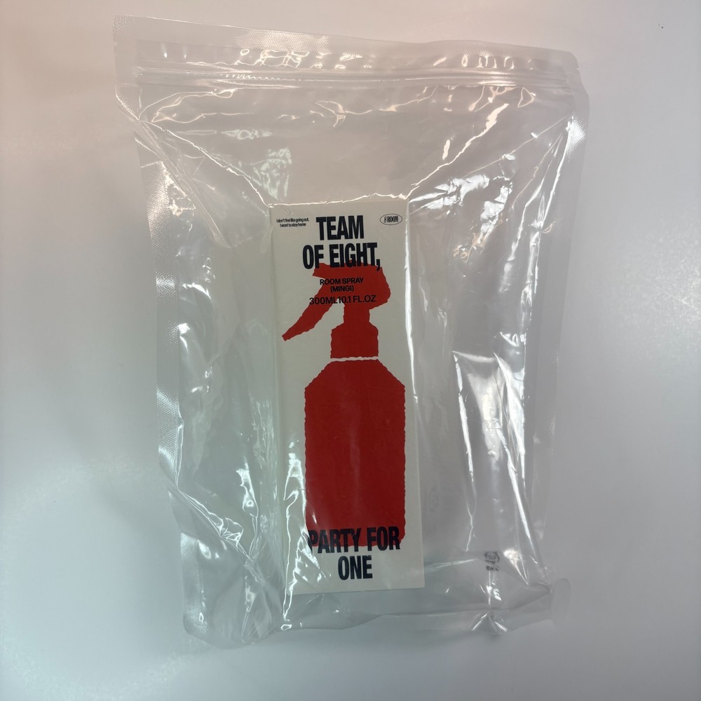 [ATEEZ] Mingi – POP-UP “8ROOM” Room Spray (1 Spray + 8 Photocards ) Sealed