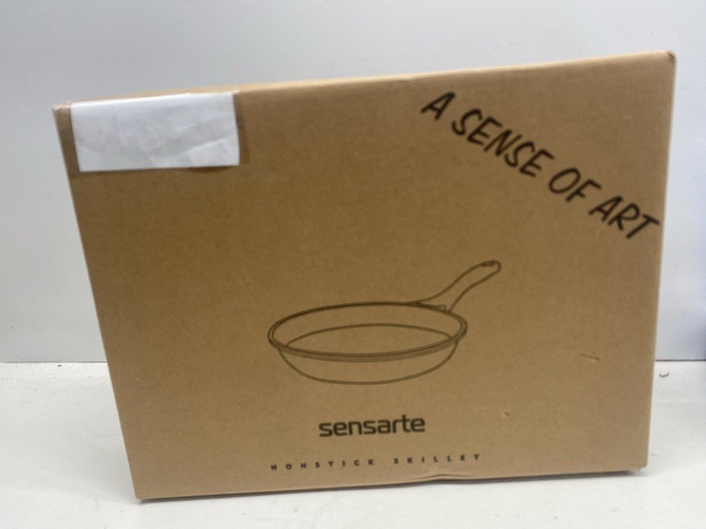 SENSARTE 24cm White Speckled Ceramic Nonstick Frying Pan