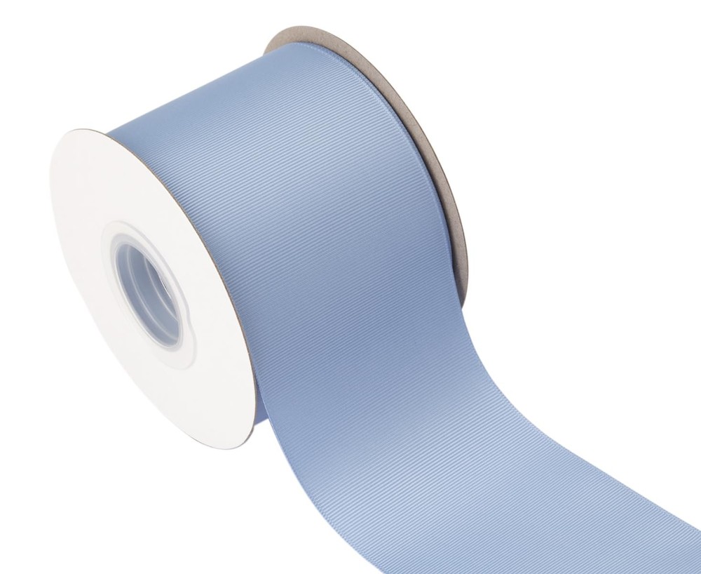 AVANAVA 3 Inch Wide Ribbon Grosgrain - 25 3” x 25Yds, 332-French Blue