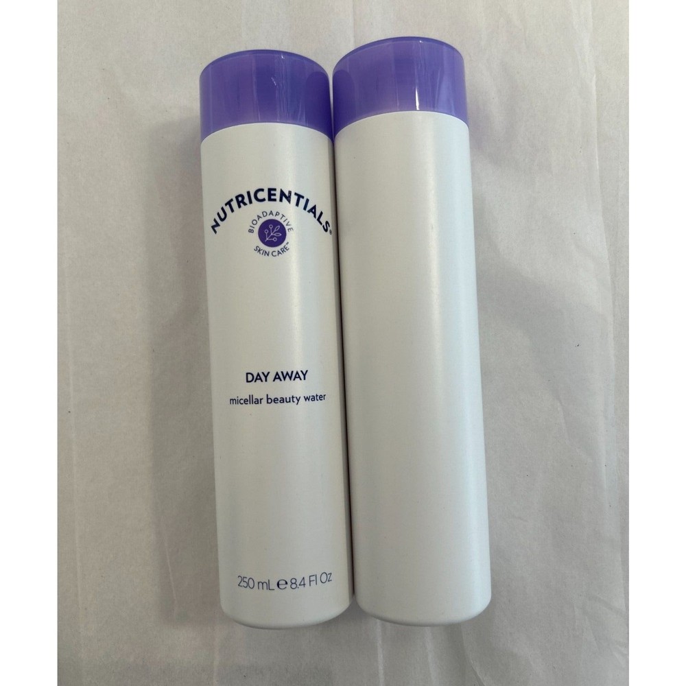 Lot of 4 NuSkin Nutricentials Day Away Micellar Beauty Water 8.4 oz.
