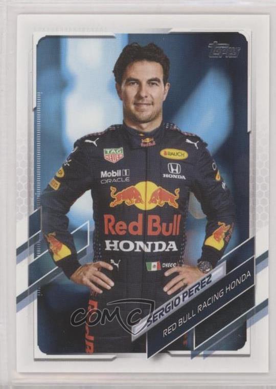 2021 Topps Formula 1 F1 Drivers Sergio Perez #4.1