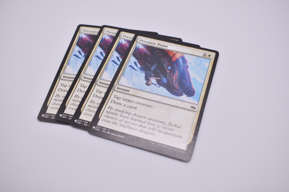 MTG List Pressure Point X4 Card 021 for Magic The Gathering