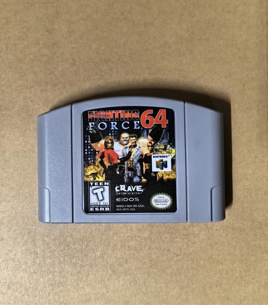 Fighting Force 64 - Nintendo 64 (N64) High demand Highly collectible