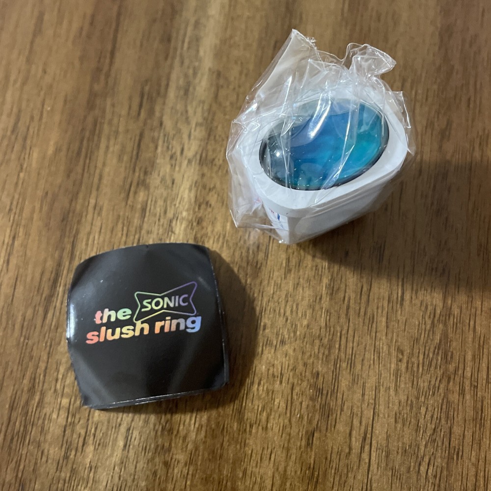 Sonic Slush Mood Ring Limited Edition Brand New Memorabilia Pop Culture