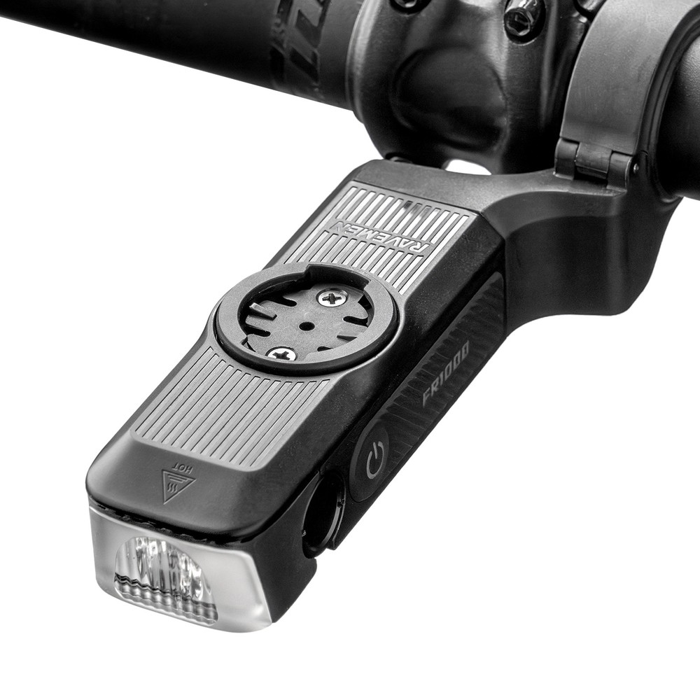 RAVEMEN FR1000 Bike Headlight For Garmin Wahoo Bryton Rechargeable Bicycle Front