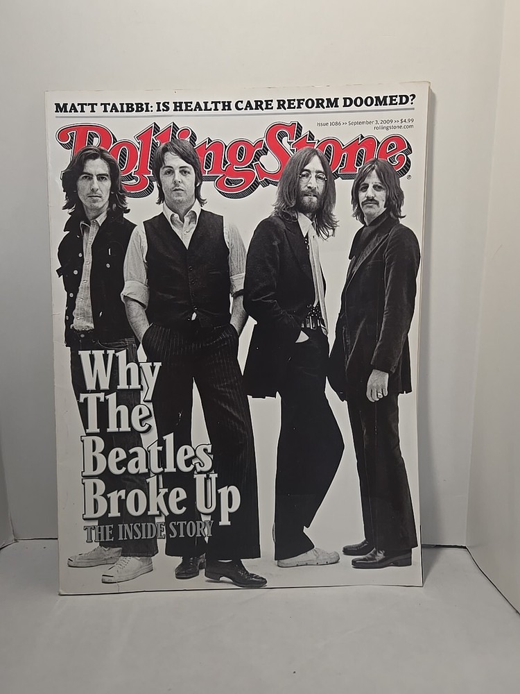 Rolling Stone Magazine Explores Why the Beatles Broke Up on September 3, 2009
