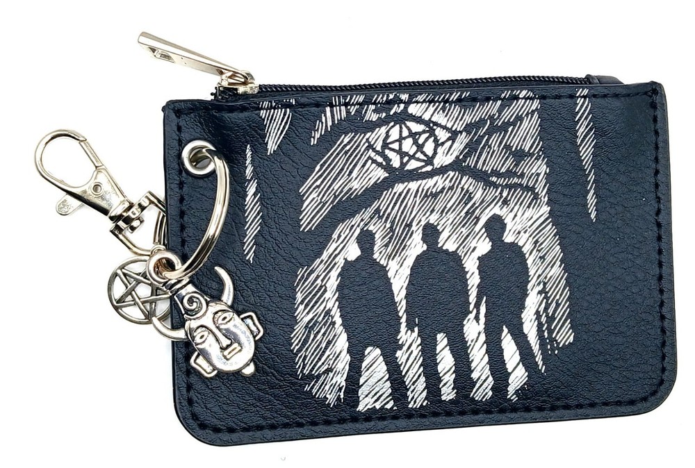 Supernatural Purse And Card Holder With Dean's Amulet