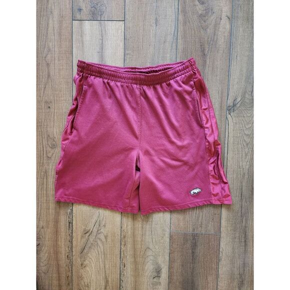 Vintage Arkansas Razorback Men's Basketball Shorts Size Large