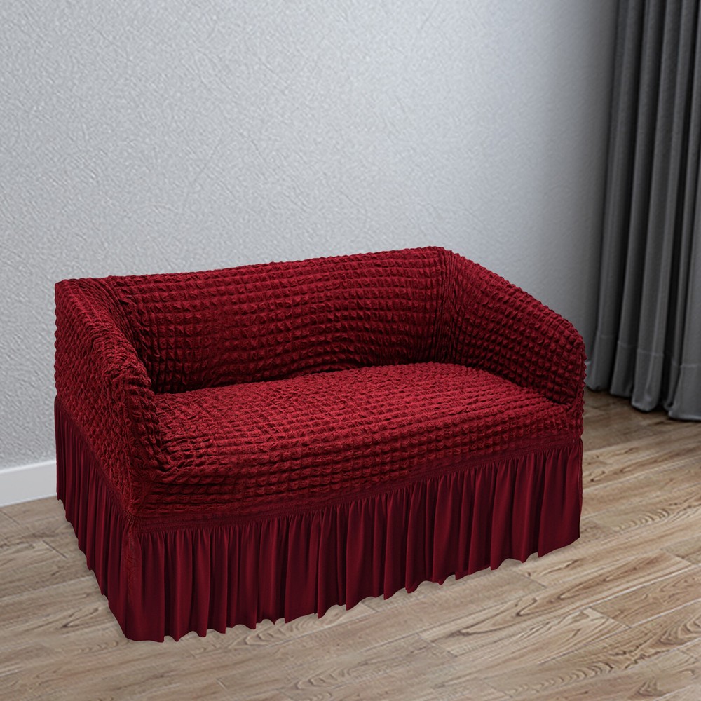 Stretch Armchair Slipcover, Sofa Couch Cover w/Skirt High Elastic Sofa Protector