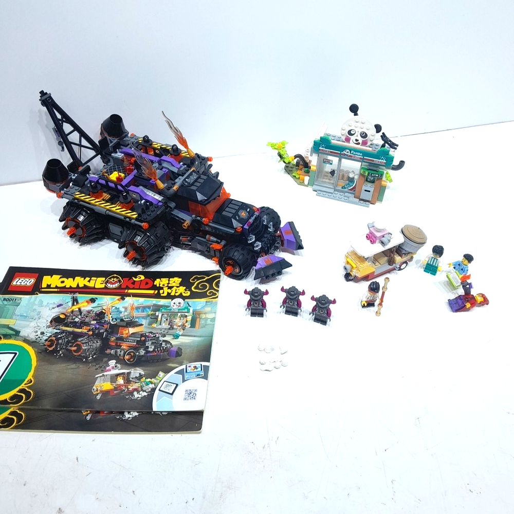 LEGO Monkie Kid 80011 - Red Son's Inferno Truck 100% DISPLAYED ONLY