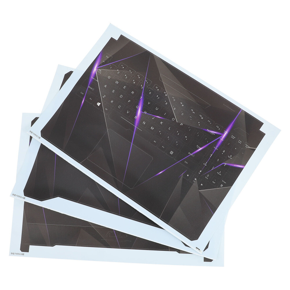 Slim Laptop Sleeve with Keyboard Cover Protector and Stickers