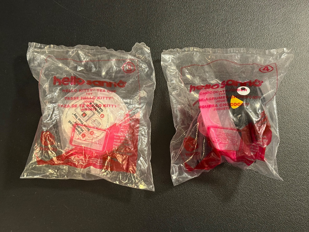 McDonald’s Happy Meal Toys 2017  Hello Sanrio Collection, Brand New