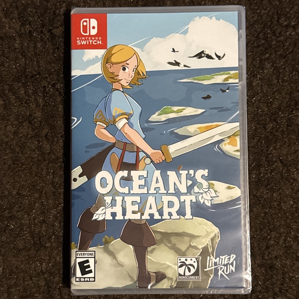 Ocean's Heart - Nintendo Switch - Limited Run Games #180 ESRB - New/Sealed
