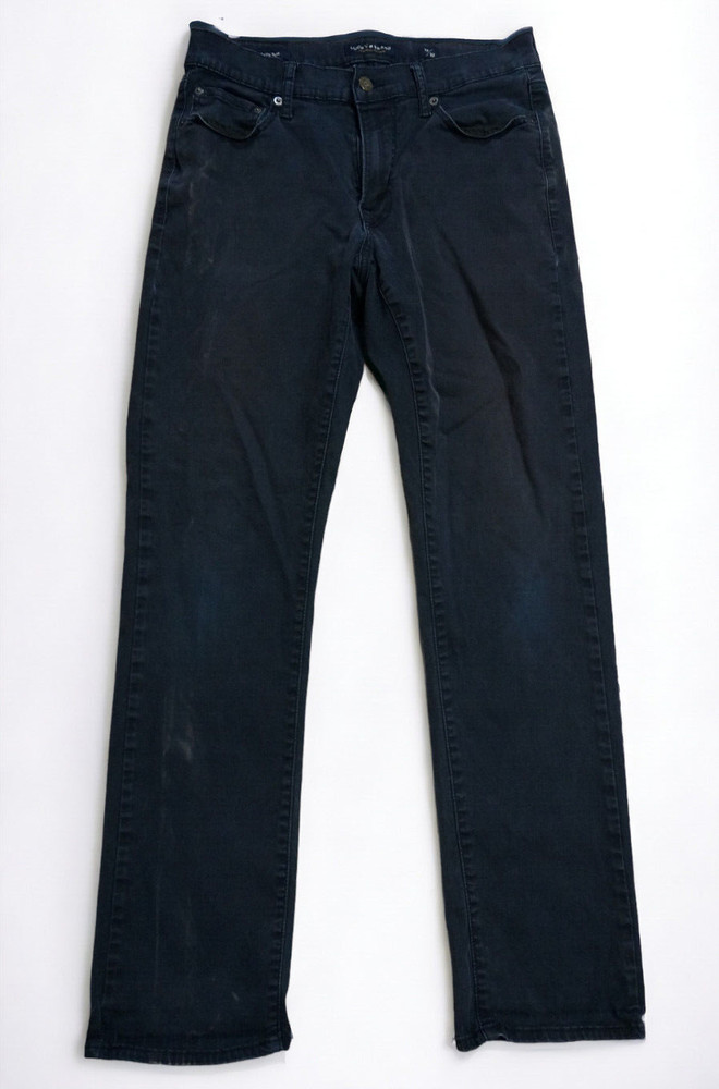 Lucky Brand Men's 410 Athletic Fit Slim Jeans Distressed Black Size 32X32
