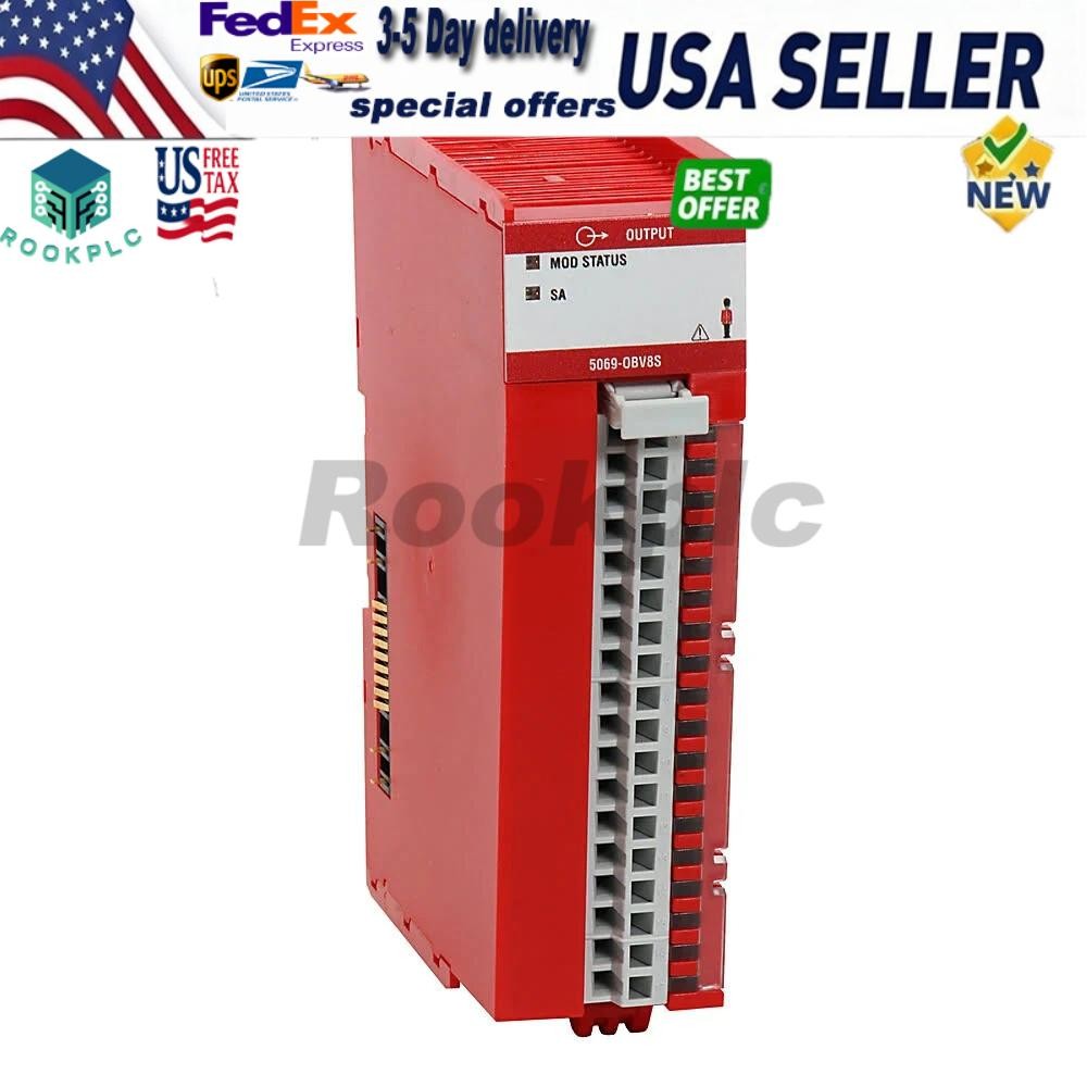 Seal BROKEN Allen Bradley 5069-OBV8S A Compact I/O 8-Ch Safety Output Module