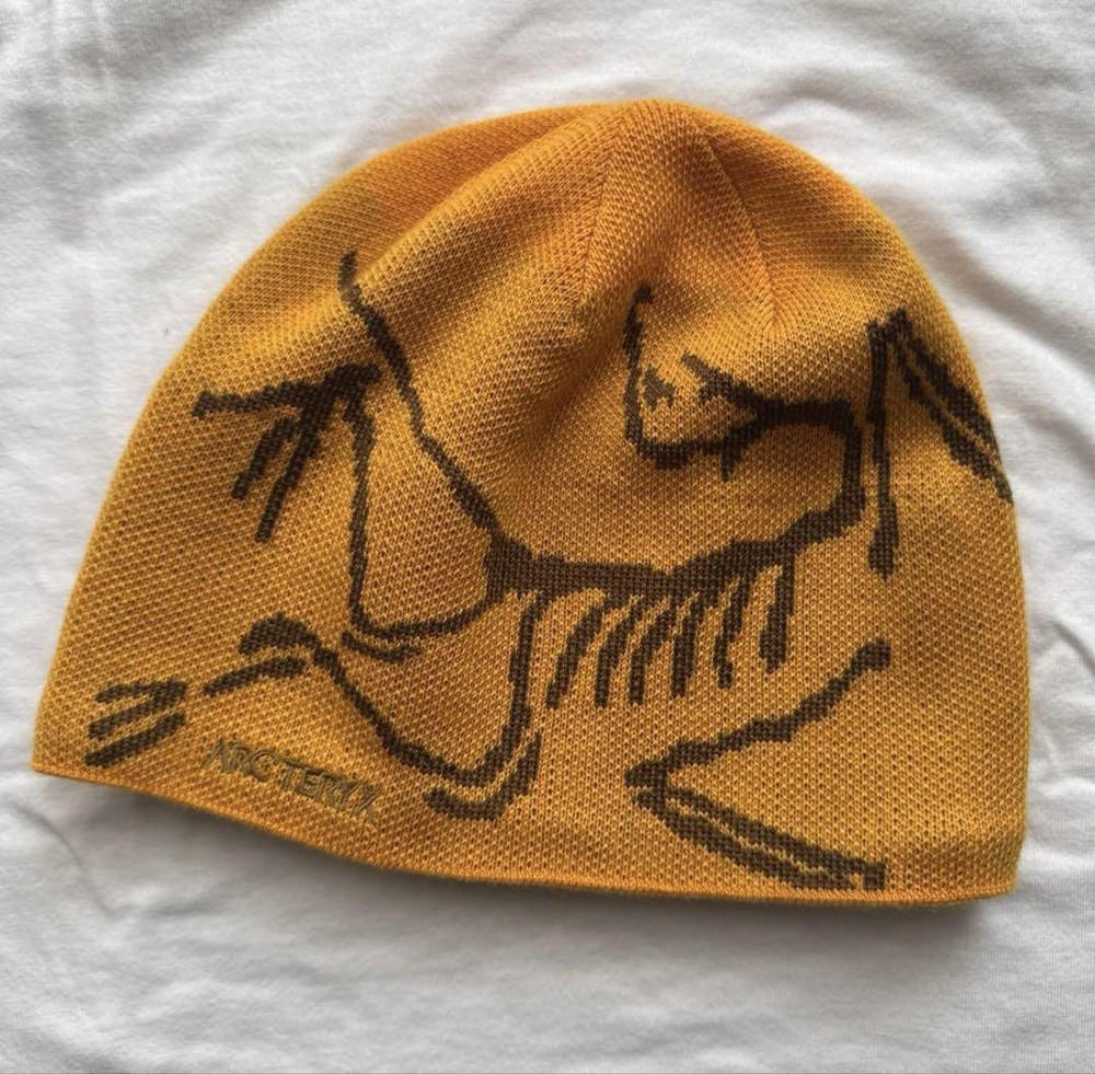 ArcTeryx Fleece Beanie in Vibrant Yellow