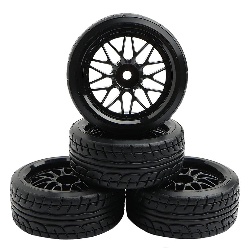 1/10 Scale RC Drift Wheels & Tires for Traxxas HSP Tamiya HPI KYOSHO Yokomo MST D3 D4