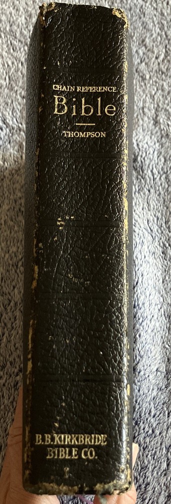 Thompson KJV Chain-Reference Bible 4th Edition 1964 Improved Study Bible
