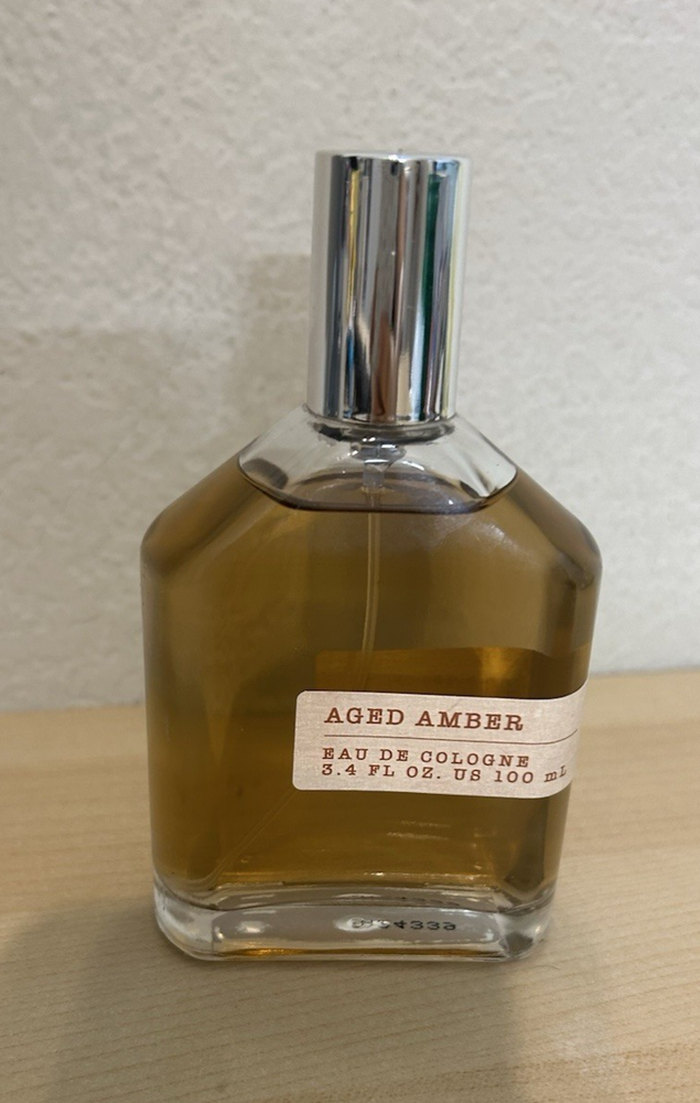 Tru Fragrance Aged Amber Eau De Cologne Spray 3.4 oz New Without Box