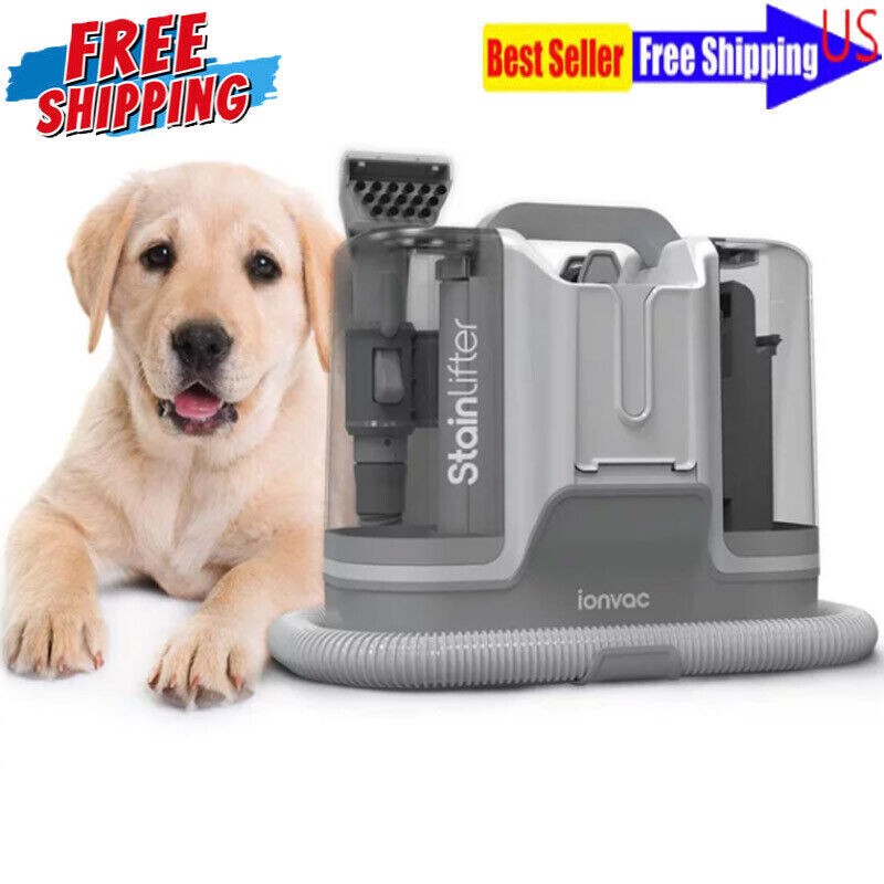 Portable Canister Vacuums Cleaner Carpet Floor Care Upholstery Self-cleaning New