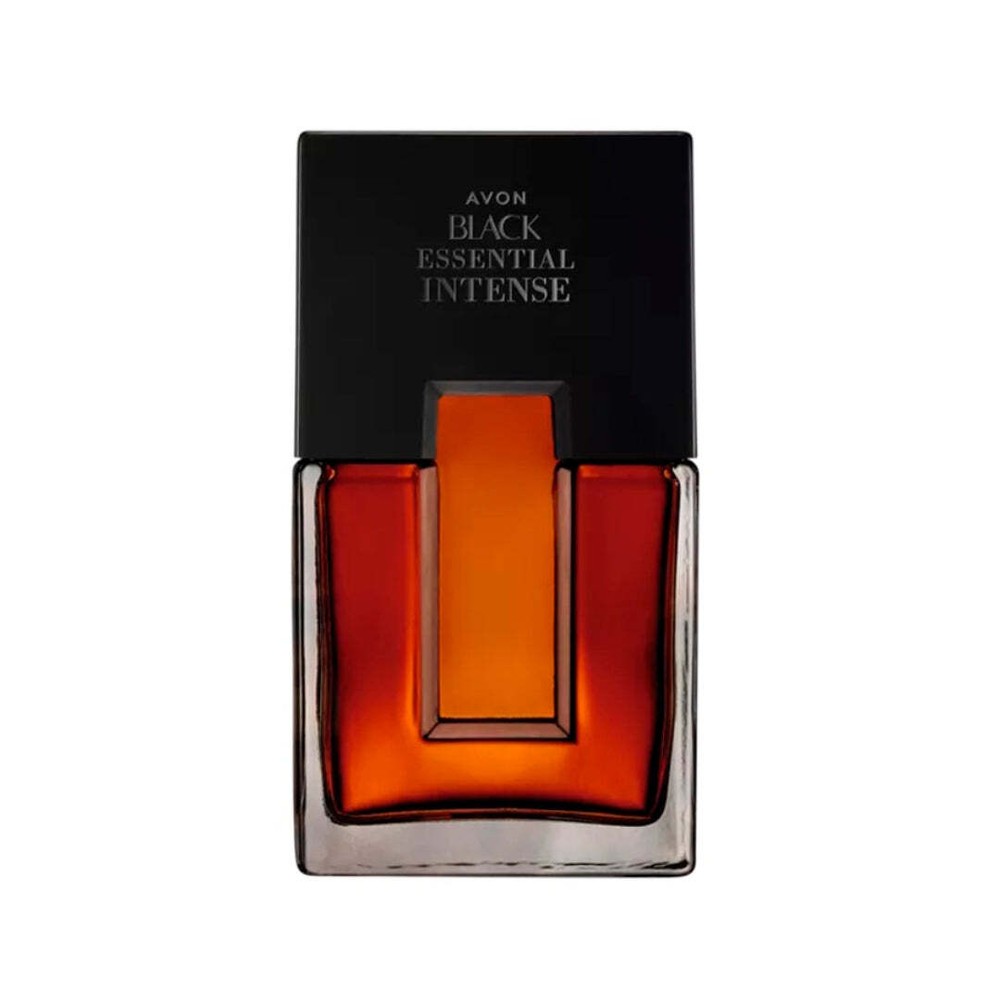 Black Essential Intense Deo Cologne Woody Body Fragance 100ml Avon