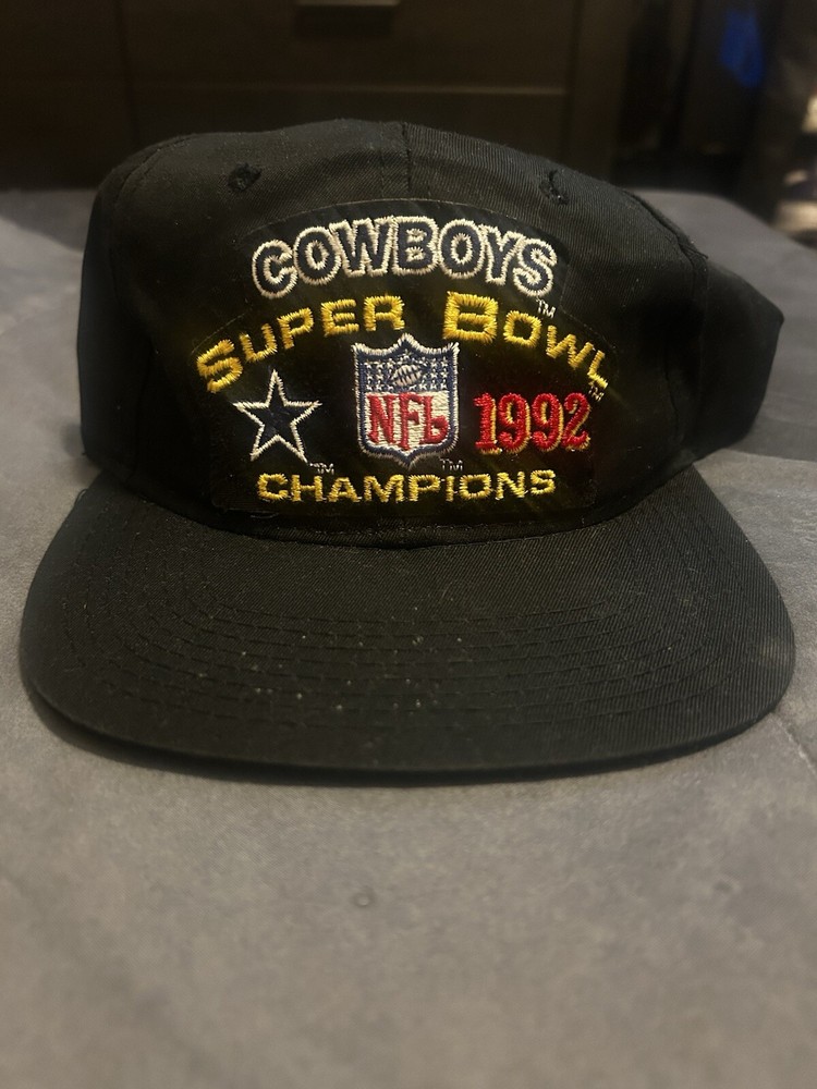 VTG  1992 Dallas Cowboys Hat Cap Snapback Super Bowl Champions Sport Specialties