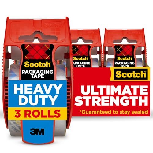 Scotch Heavy Duty Packaging Tape, 1.88